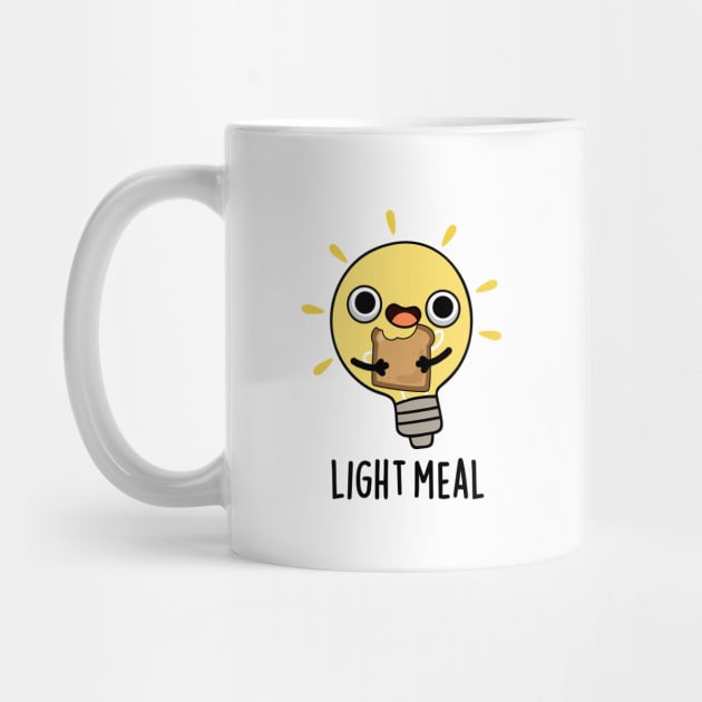 Light Meal Cute Electric Bulb Pun by punnybone